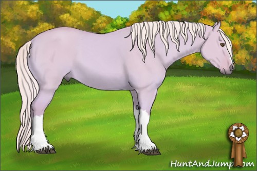 Horse Color: Watercolor Palomino Dun 