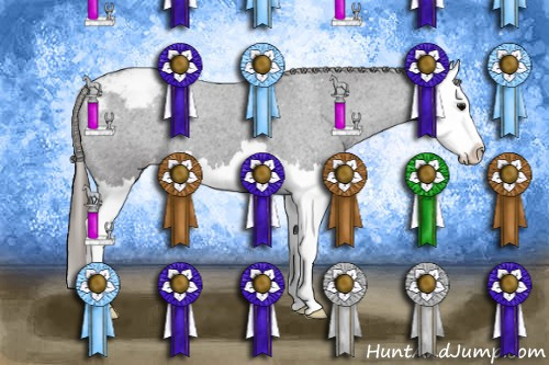 Horse Color:Smoky Blue Roan Sabino Splash Appaloosa 