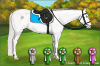 Horse Color:Smoky Creme Sabino 