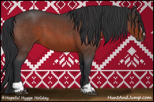 Horse Color: Bay Roan Sabino 
