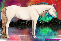Horse Color:Amber Cream Champagne Pearl