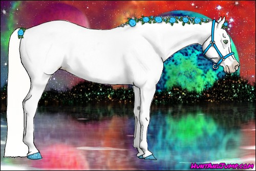 Horse Color: Silver Amber Cream Champagne Near Leopard 