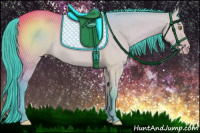 Horse Color:Watercolor Amber Champagne Dun 