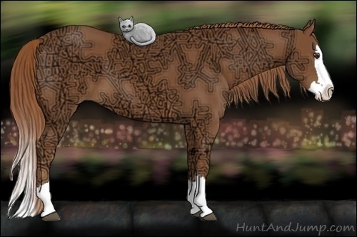 Horse Color: Chestnut Ice Sabino Splash 