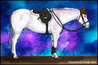 Horse Color:Watercolor White Spotted Amber Champagne Roan Dun
