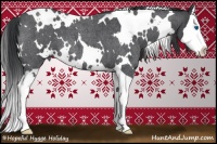Horse Color:White Spotted Blue Roan Splash