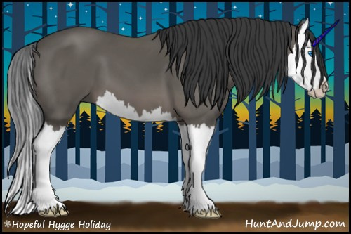 Horse Color: Black Splash 