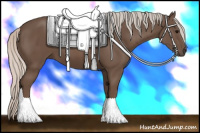 Horse Color:Silver Black 