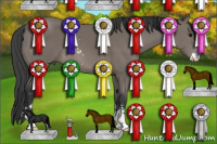 Horse Color:Black Sabino 