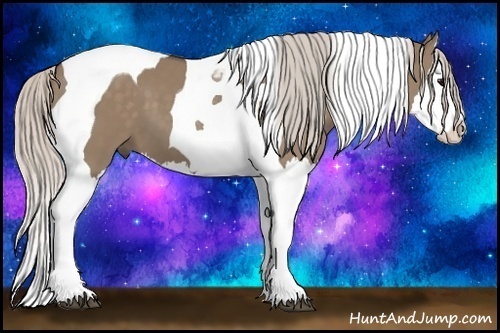 Horse Color: Silver Grullo Splash Tobiano 