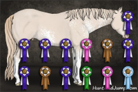 Horse Color:White Spotted Smoky Creme 