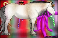 Horse Color:Gray Amber Champagne Ice 