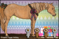 Horse Color:Palomino  Brindle