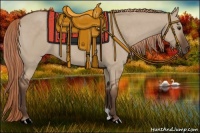 Horse Color:Liver Red Dun 