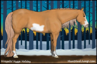 Horse Color:Chocolate Palomino Frame 