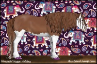 Horse Color:Chestnut Splash 