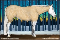 Horse Color:Silver Buckskin Ice Roan Splash 
