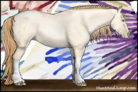 Horse Color:Smoky Grullo Pearl 