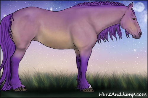 Horse Color: Watercolor Buckskin 