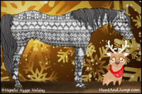 Horse Color:Brown Ice Appaloosa Rabicano