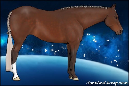 Horse Color: Silver Bay 