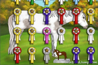 Horse Color:Silver Grullo Ice Splash Tobiano Frame