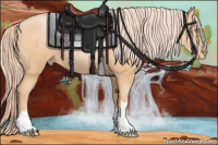 Horse Color:Chocolate Palomino Pearl 