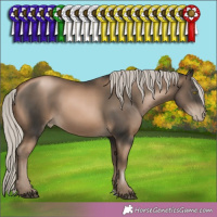 Horse Color:Silver Bay Pearl