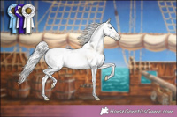 Horse Color:Sable Champagne Pearl Dun Merle 