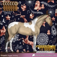 Horse Color:Brown Roan Dun Tobiano Rabicano 
