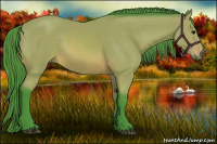 Horse Color:Watercolor Buckskin 