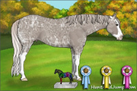 Horse Color:Silver Grullo Ice Splash