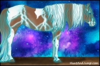 Horse Color:Thunderstruck Chestnut Splash Tobiano