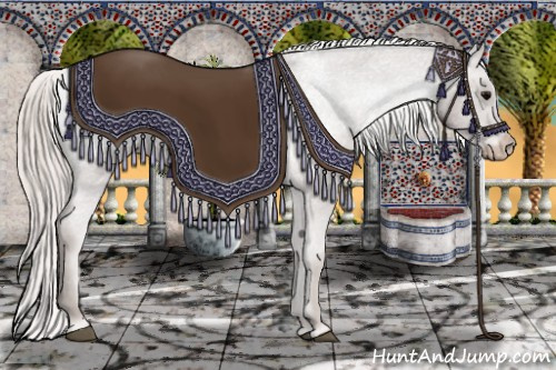 Horse Color: Silver Brown Snowcap 