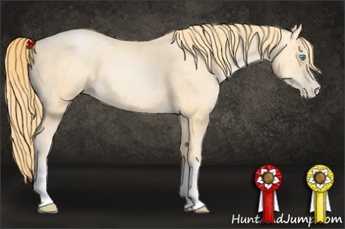 Horse Color: Buckskin Pearl Splash Frame 