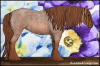 Horse Color:Red Roan 