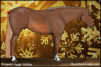 Horse Color:Liver Chestnut Sabino