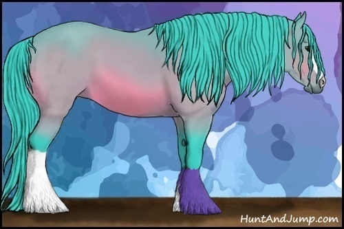 Horse Color: Watercolor Buckskin 