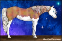 Horse Color:Nacre Silver Bay Splash 