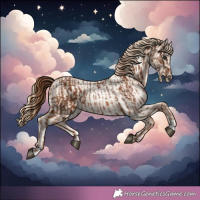 Horse Color:Chestnut  and Buckskin Roan Pearl 