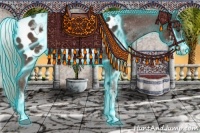 Horse Color:Thunderstruck White Spotted Liver Chestnut Appaloosa 