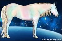 Horse Color:Smoky Black Pearl Sabino Splash 