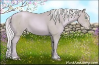 Horse Color:Watercolor Silver Smoky Black Pearl Tobiano 
