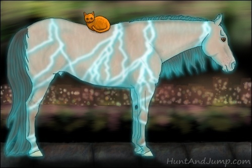 Horse Color: Thunderstruck Classic Champagne Dun  Brindle