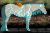 Horse Color:Thunderstruck Classic Champagne Dun Brindle