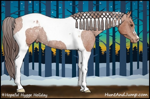 Horse Color: Bay Tobiano Blanket Rabicano 