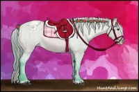 Horse Color:Watercolor Bay Roan Dun Blanket 