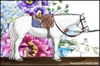 Horse Color:White Spotted Silver Bay Splash 