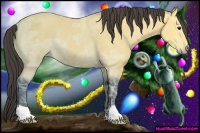 Horse Color:Buckskin Ice Rabicano