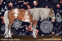 Horse Color:White Spotted Silver Bay Splash 